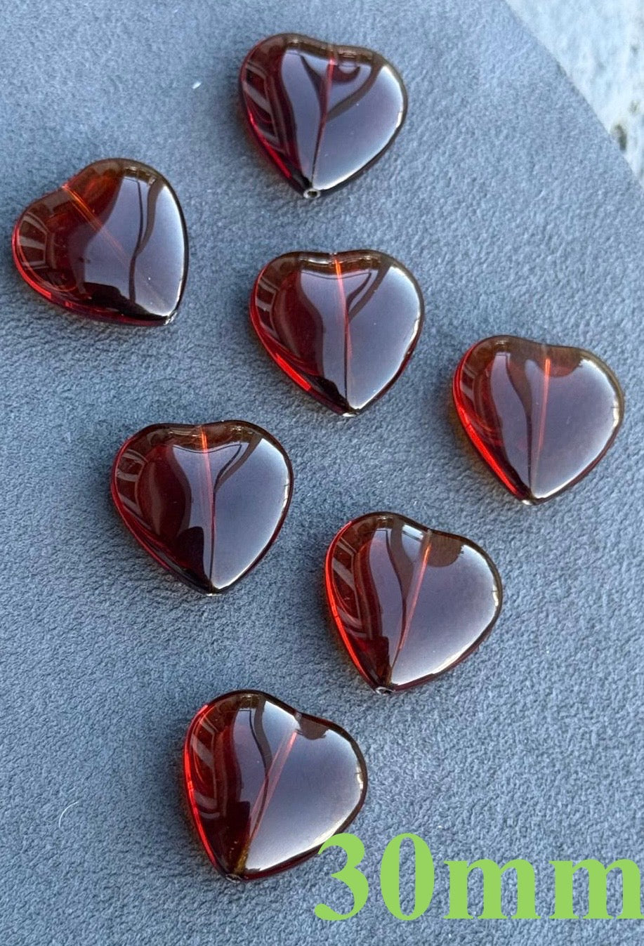 Faceted Cristal Hearts