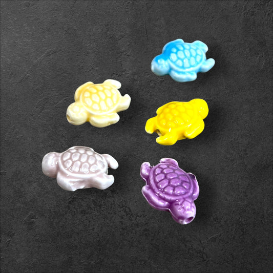 19mm Turtle Ceramic/qty5 (27258)