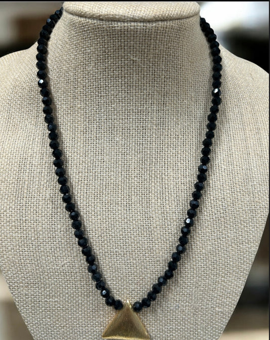 Black Crystal Necklace Kit 30309