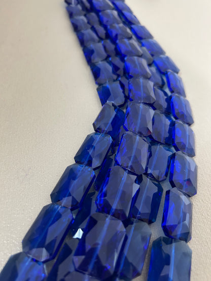 18*27mm Rect. Crystal Strand-30315