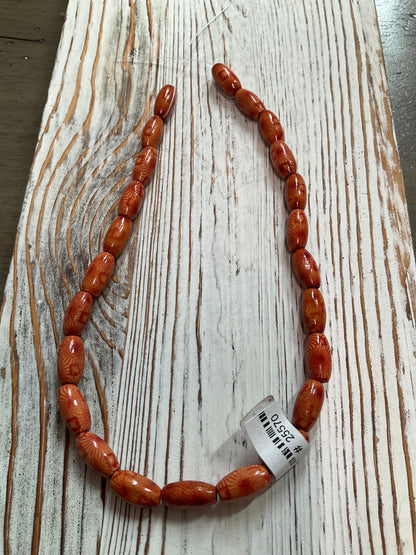 Wood Tube Strand (25570)