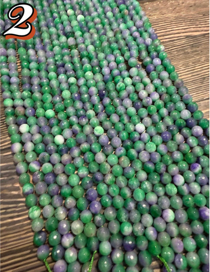 8mm Agate Round Strand