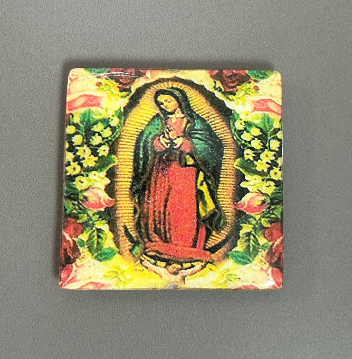 49mm virgen  of Guadalupe