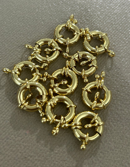14mm Round Nautical Clasp