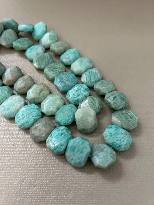 Irr Amazonite Rect Strand