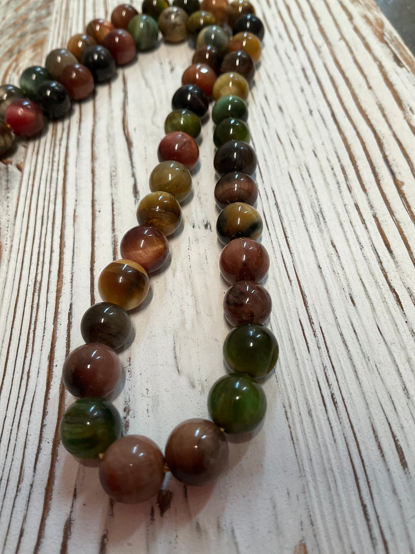 8mm Tiger Eye Different Colors (20619)