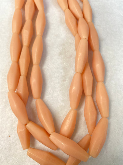 10x30mm Long Bicone Resin  31158