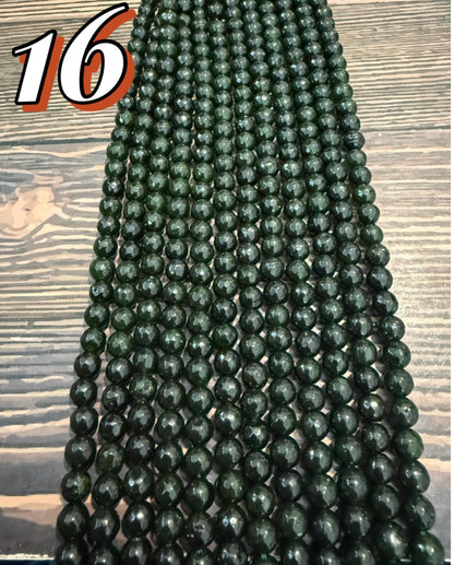 8mm Agate Round Strand