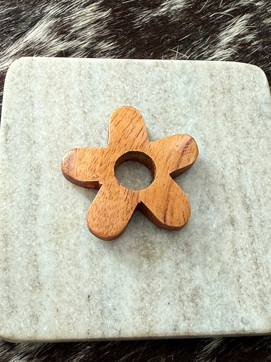 45mm Wooden Flower (29740)