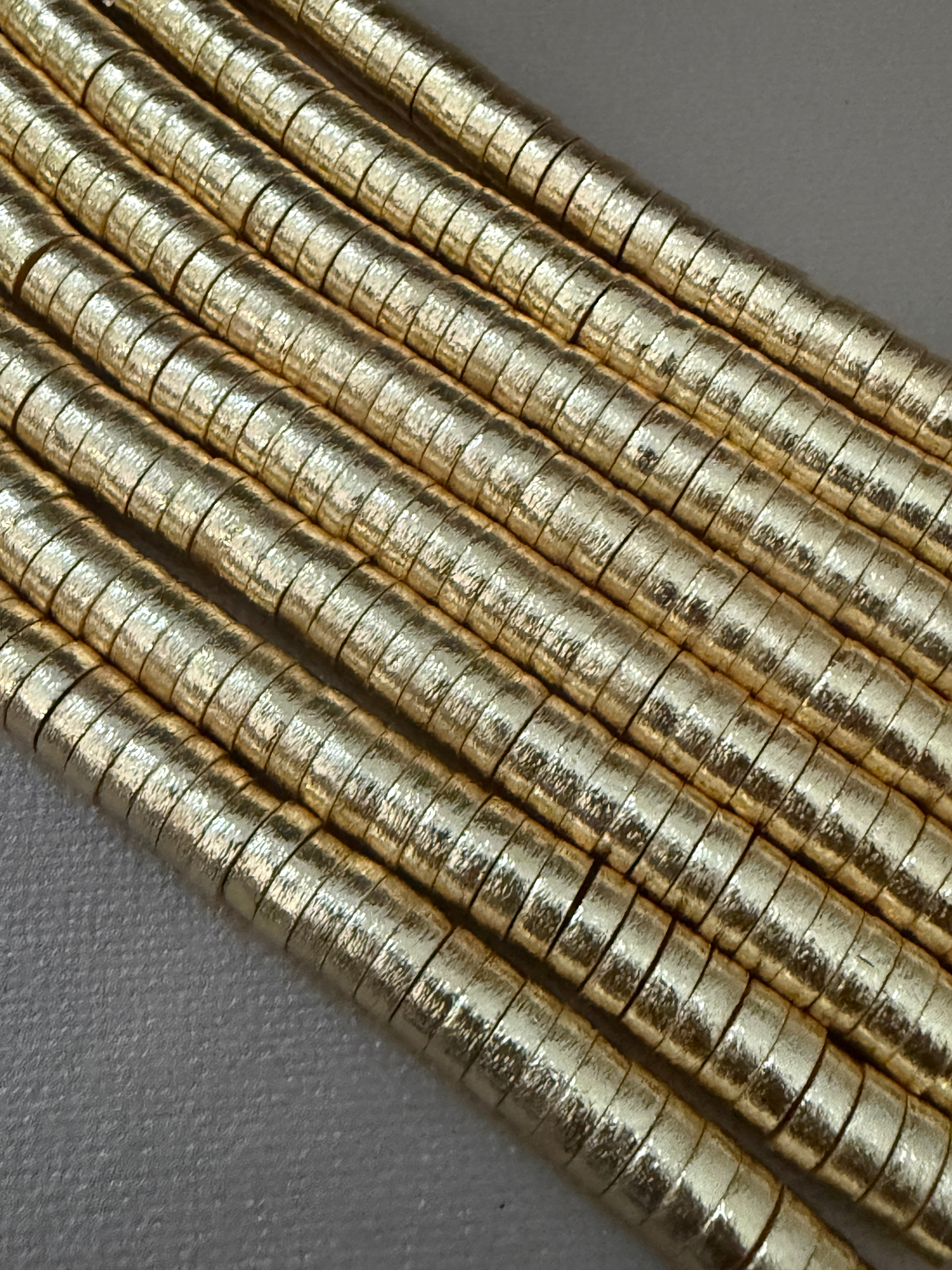 4mm GC Short Cylinder Strand (30179) – Sun Beads Caguas