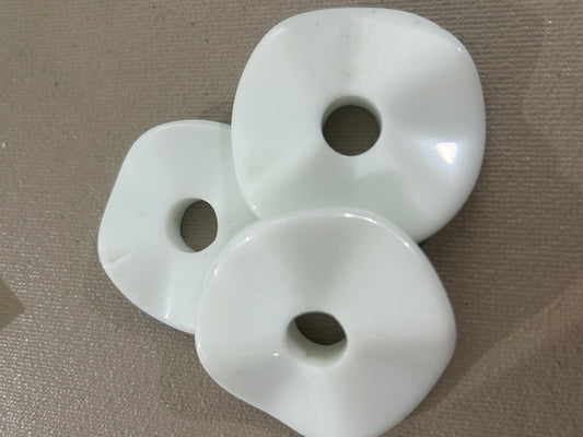 54mm Jade Wavy Donut Pendant 31160