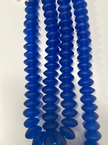15mm Resin Rondelle 1/2 strand