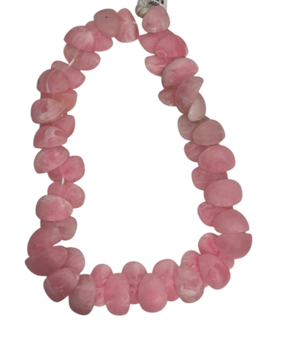 20mm Half Moon Color Resin)1/2 Strand