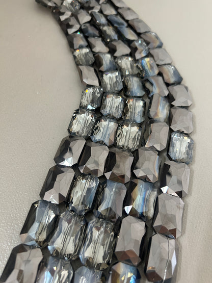 18*27mm Rect. Crystal Strand-30315
