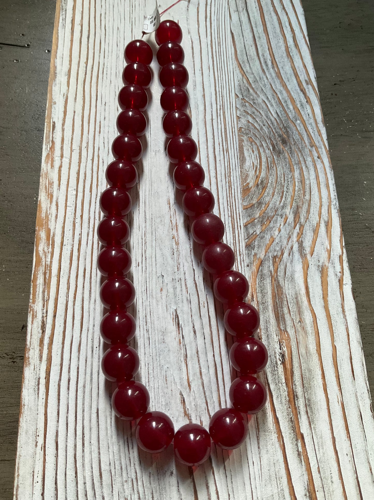 15mm Cranberry Tone Strand (25161)