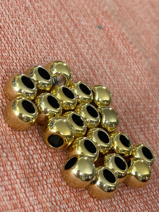 12mm Gold Spacer AC Qty 20 28477