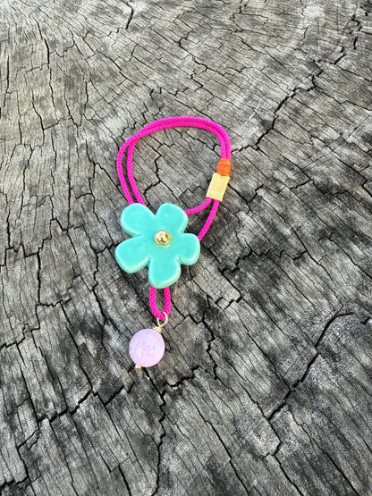 35mm Ceramic Flower W/Threads Bracelet Kit- 29791