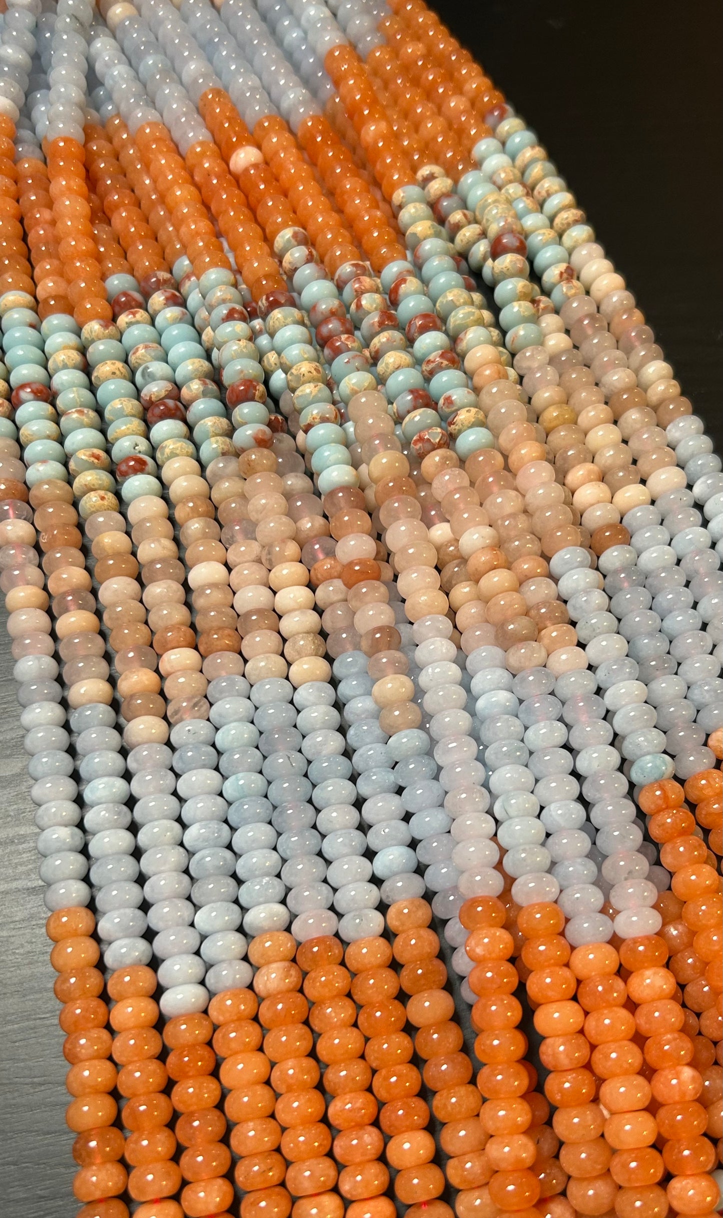 8mm Multigemstone #27036