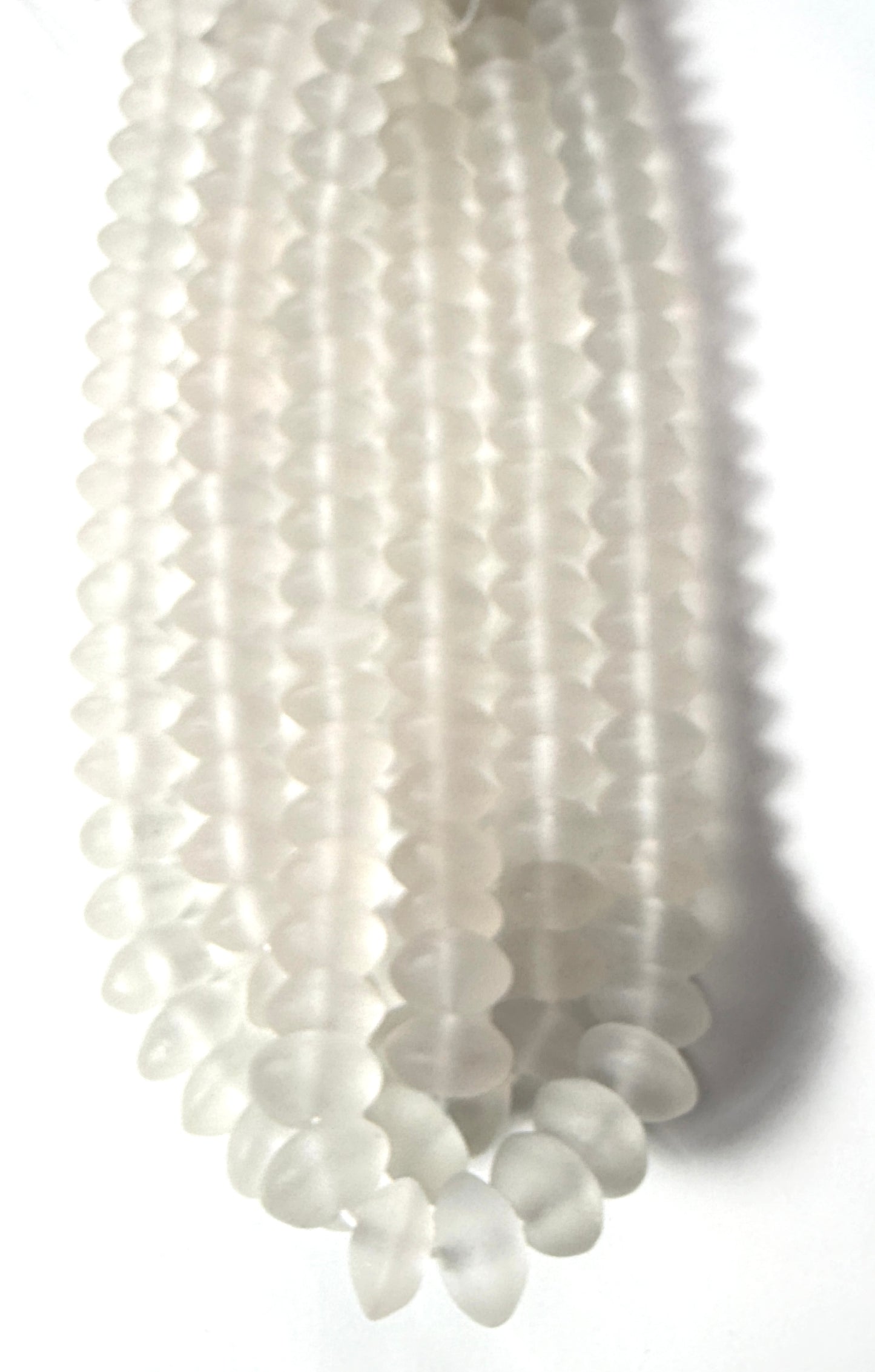 15mm Resin Rondelle 1/2 strand