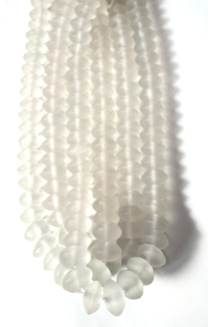 15mm Resin Rondelle 1/2 strand