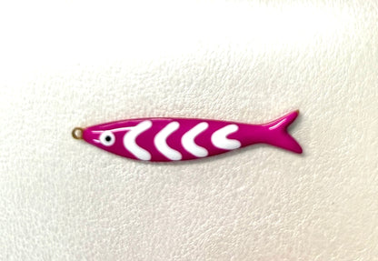 40mm Fish Stainless Steel