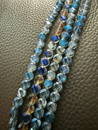 6mm Coin Crystal Strands (30224)