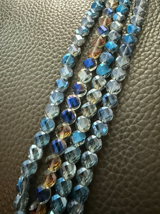6mm Coin Crystal Strands (30224)