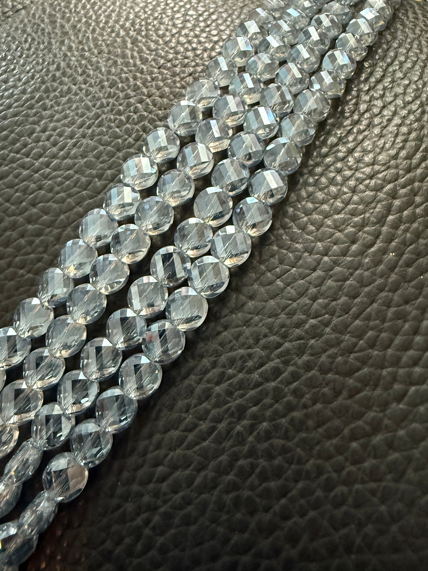 6mm Coin Crystal Strands (30224)