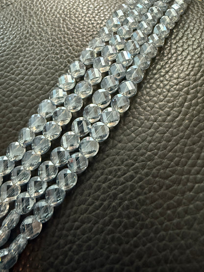 6mm Coin Crystal Strands (30224)