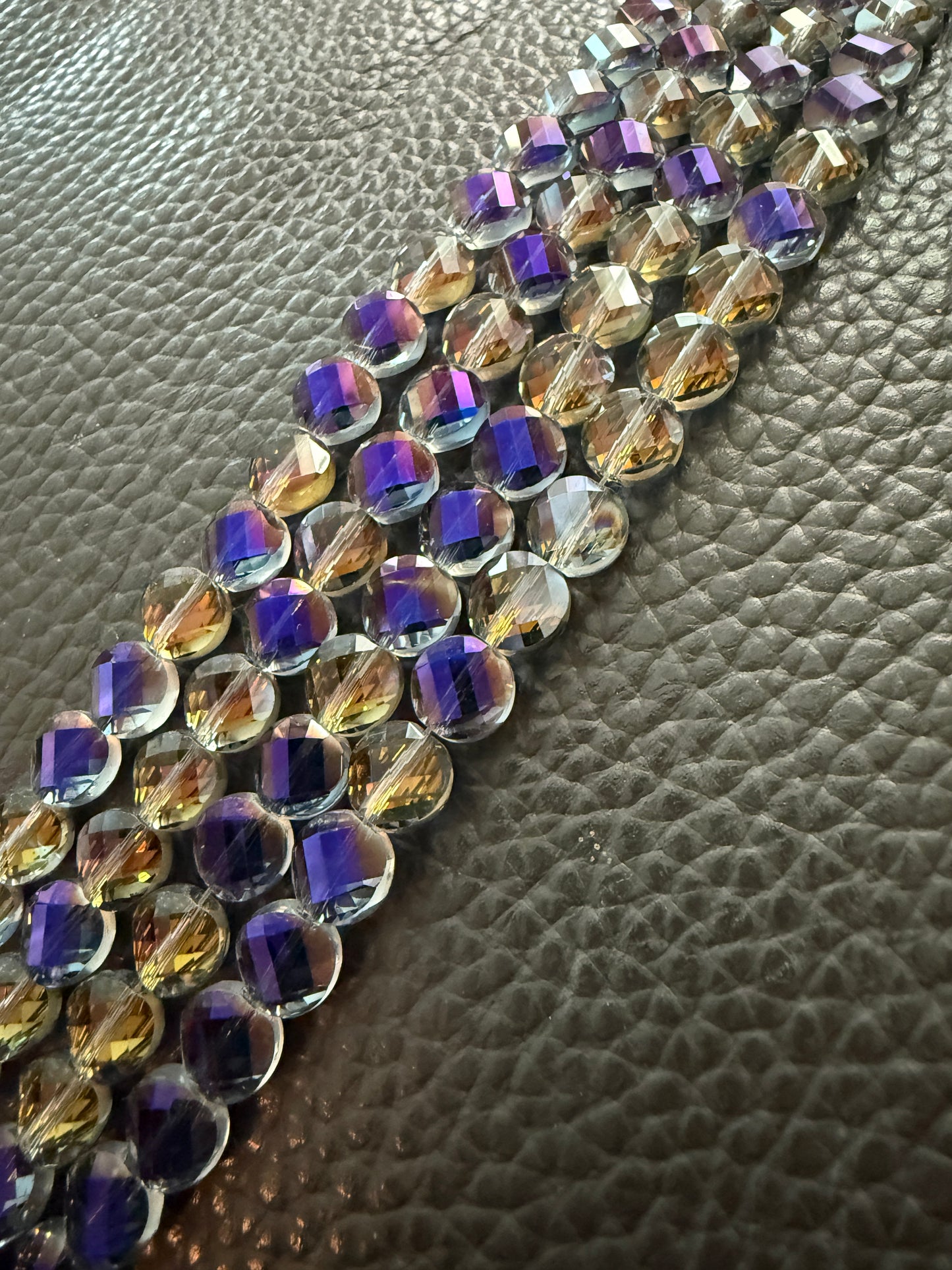 6mm Coin Crystal Strands (30224)