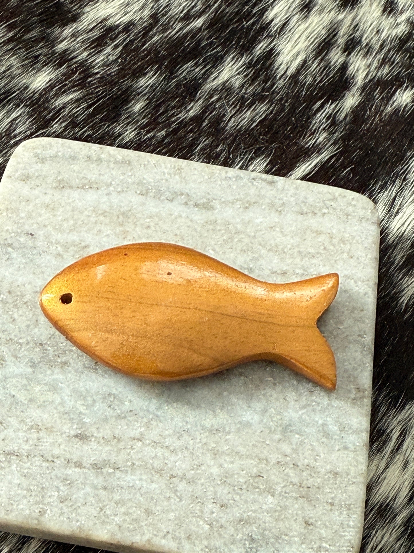 71x35mm Wooden Fish (29739)
