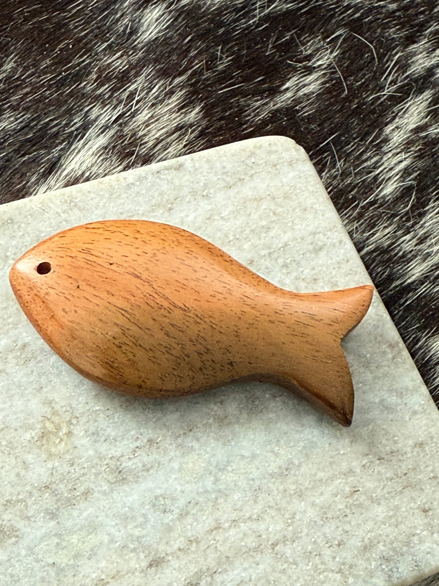 71x35mm Wooden Fish (29739)