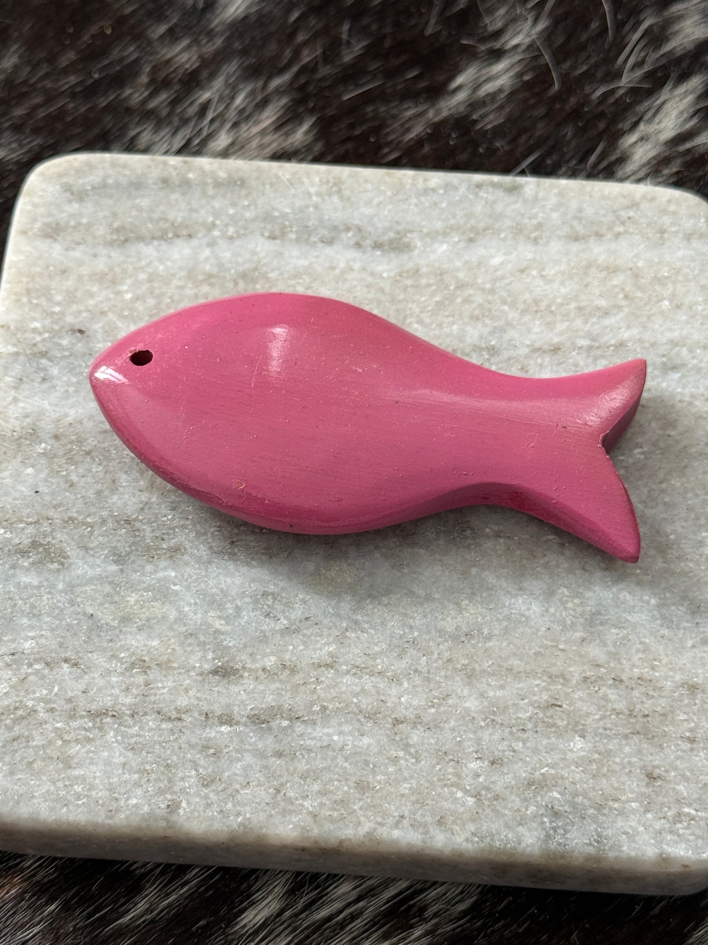 71x35mm Wooden Fish (29739)