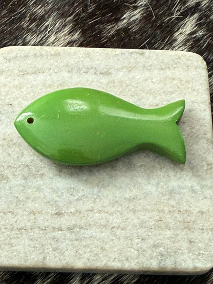 71x35mm Wooden Fish (29739)
