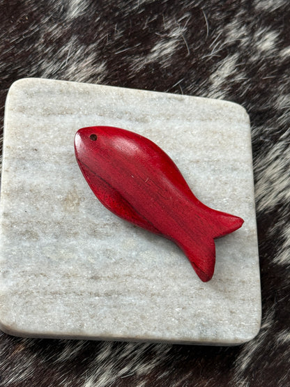 71x35mm Wooden Fish (29739)
