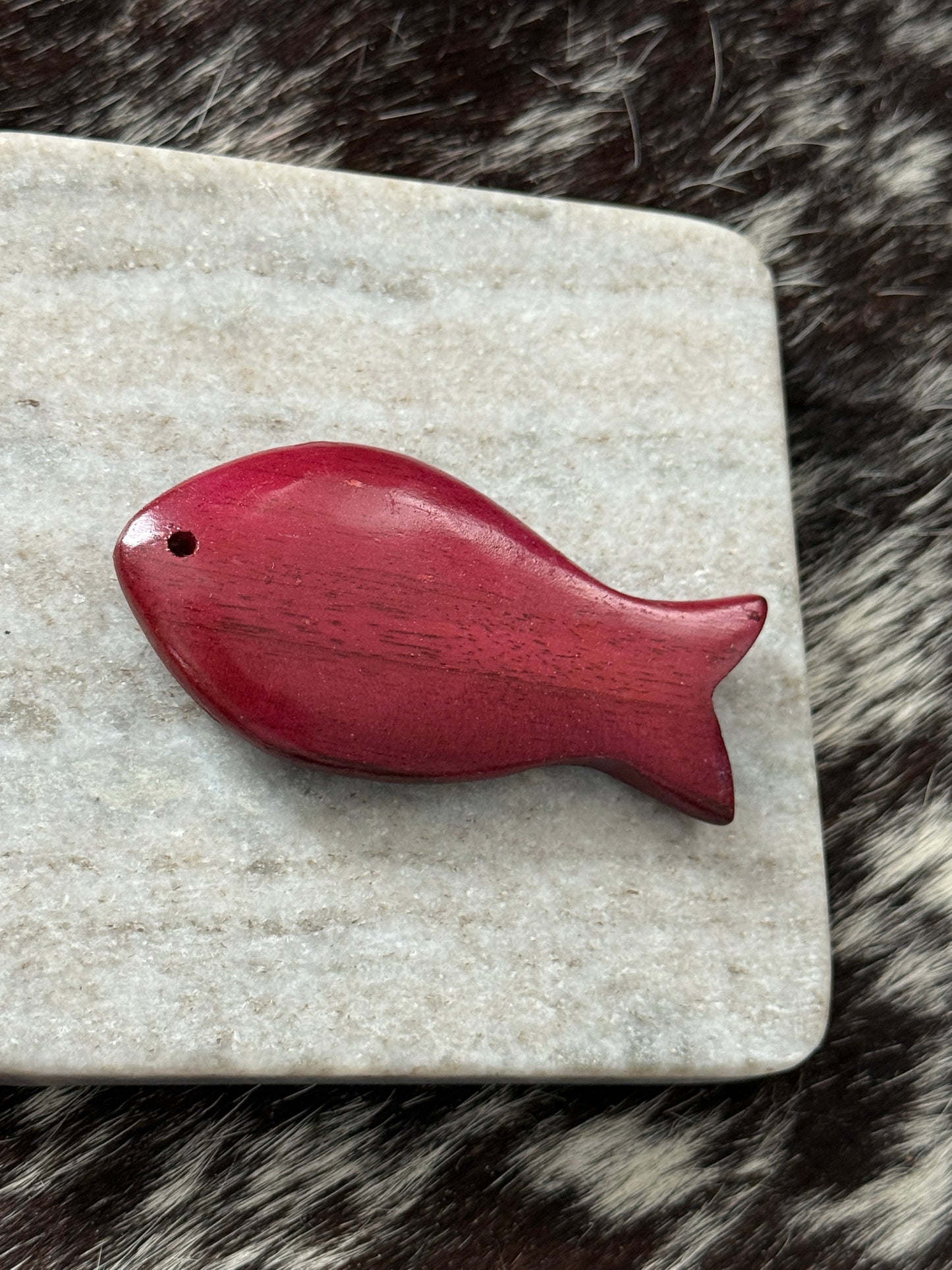 71x35mm Wooden Fish (29739)