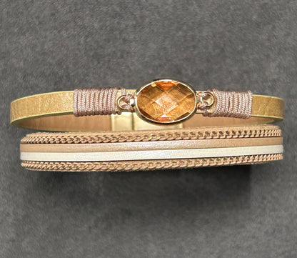 Bracelets with adjustable clasp