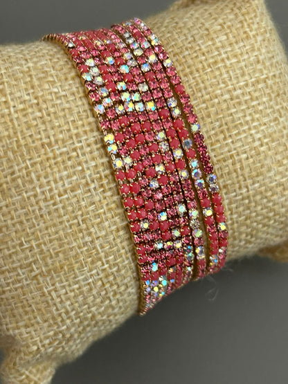 Stretchy Rhine bracelet