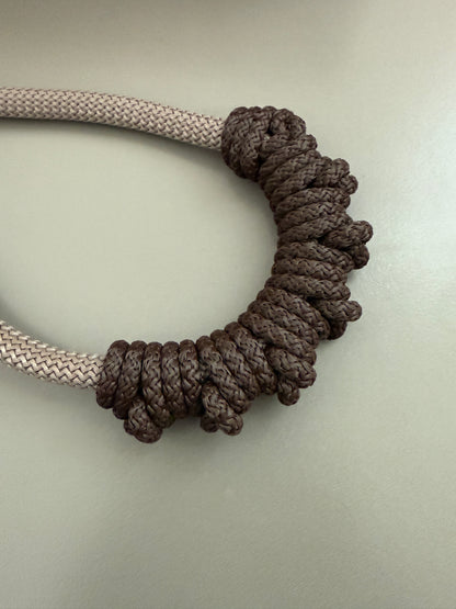 Taller collar en hilo 5mm y 10mm