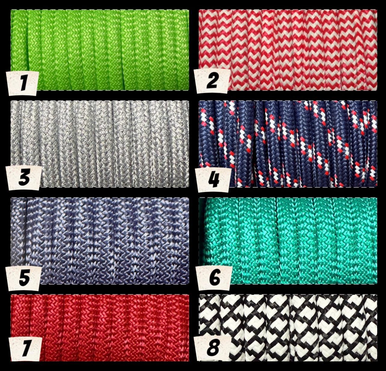 10mm cord per yard firm texture per yard