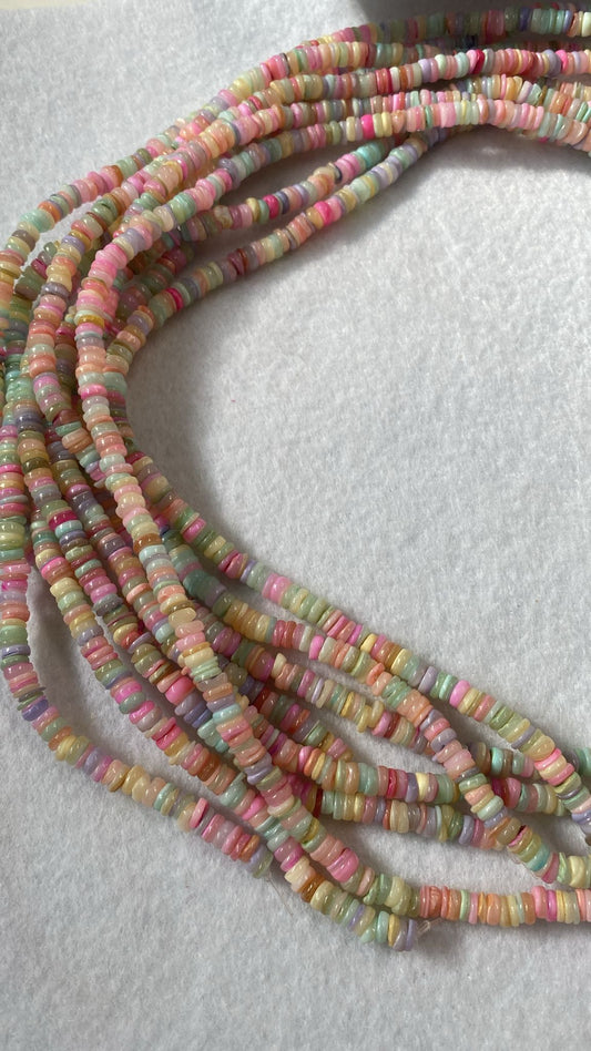 Heishi Multicolor 5mm Strand