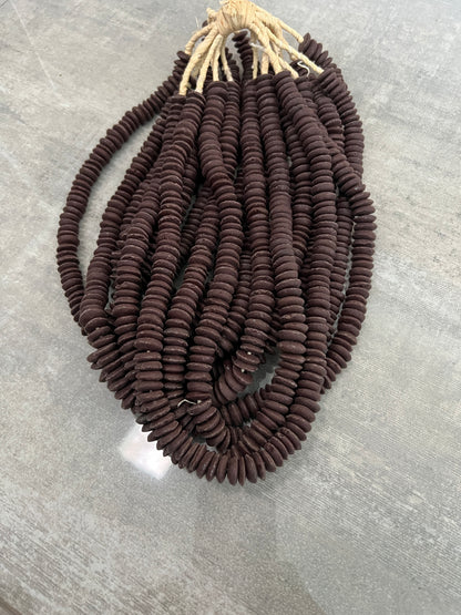 15mm approx African rondelle bead