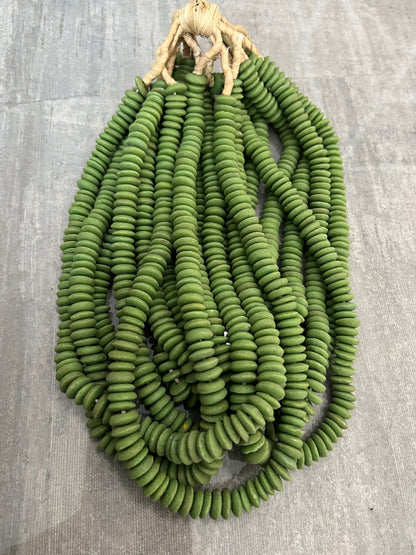 15mm approx African rondelle bead