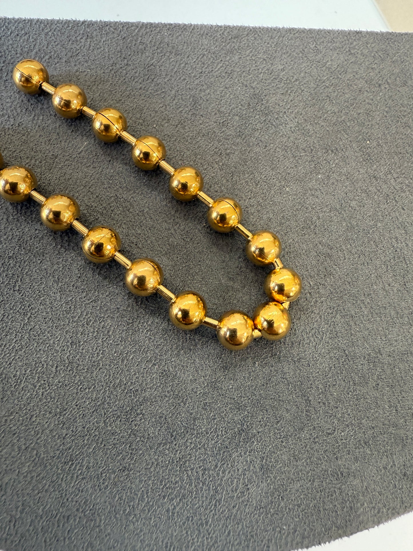 8mm Ball chain and clasp