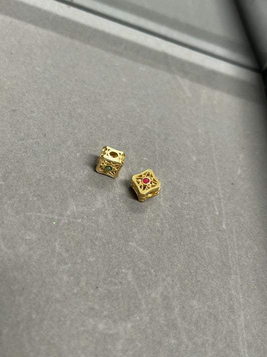 8mm Square Wide Hole Spacer #26934