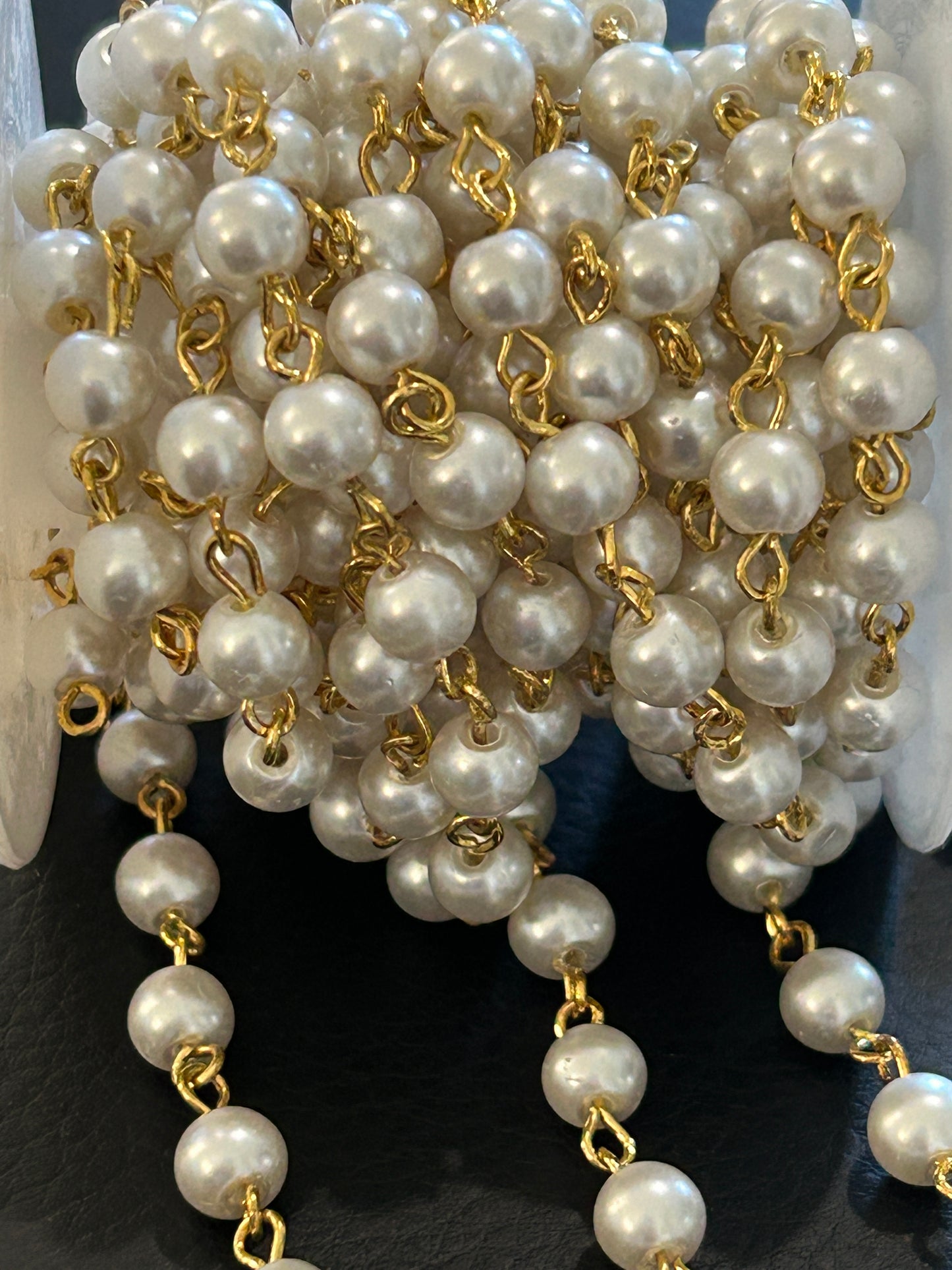 14k pearl chain (SBM)