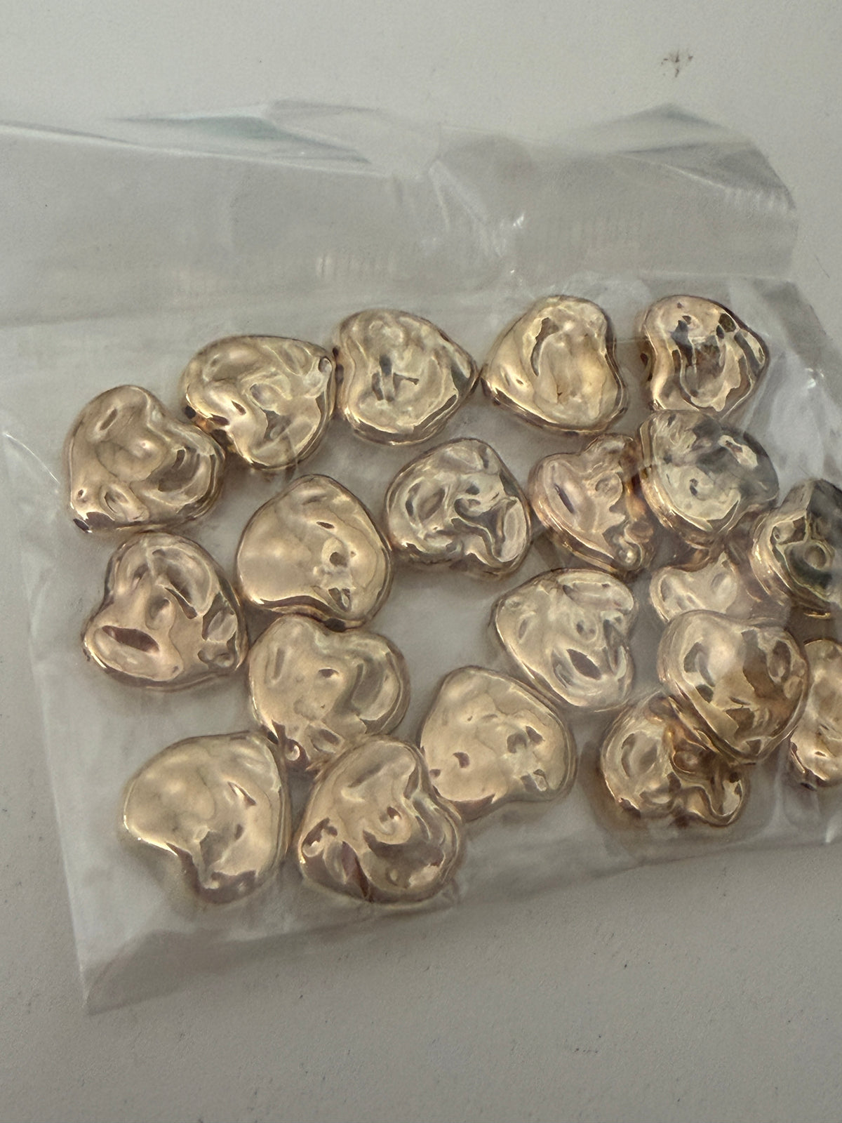 Golden Heart Spacer (20)