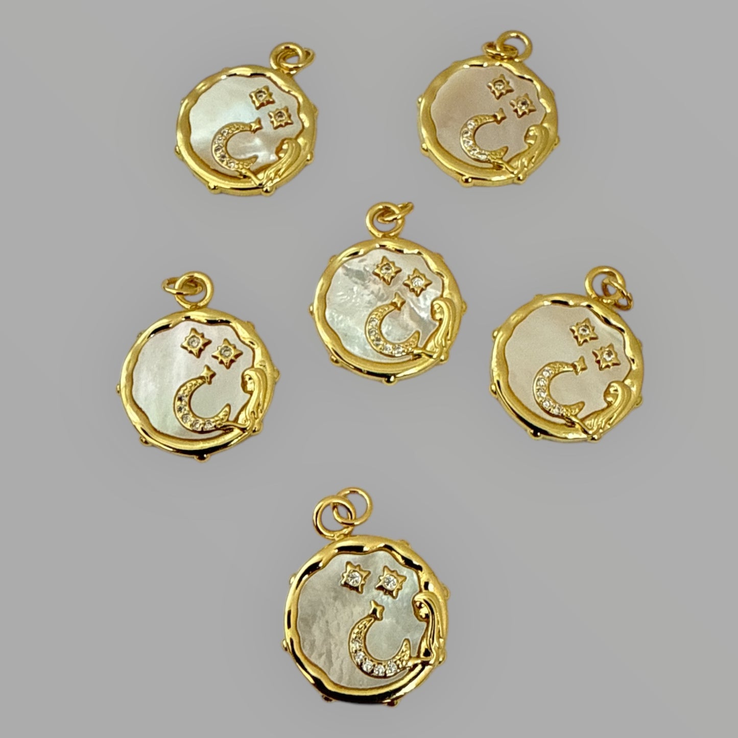 20mm Lady W/ Moon & Stars 28946