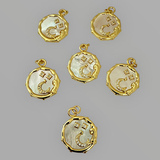 20mm Lady W/ Moon & Stars 28946