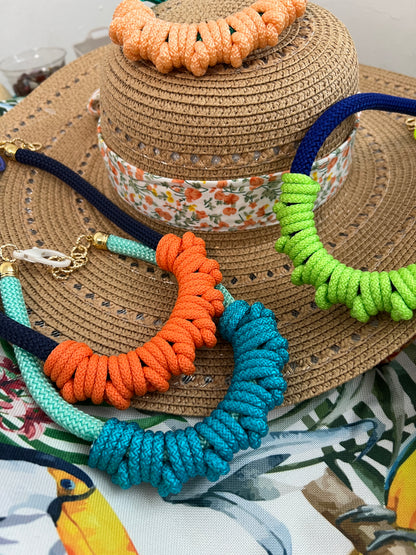 Taller collar en hilo 5mm y 10mm